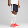 KING Top Men's Football Sweat Shorts, New Navy-Silver Mist, small-AUS