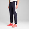 KING Top Men's Football Sweatpants, New Navy-Silver Mist, small-AUS