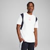 KING Top Men's Football Tee, PUMA White-New Navy, small-NZL