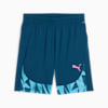 individualFINAL Men's Football Shorts, Ocean Tropic-Bright Aqua, small-IDN