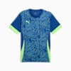 Maglia IndividualGOAL Graphic da uomo, Cobalt Glaze-Fizzy Apple, small