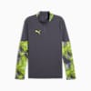 IndividualCUP Quarter-Zip Football Top Men, Galactic Gray, small