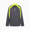 T-shirt da calcio con zip corta IndividualBLAZE da 1/4 da donna, Galactic Gray, small