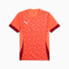 Maglia da padel grafica INDIVIDUAL da uomo, Glowing Red, small