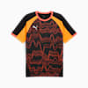 Maglia da calcio grafica IndividualLIGA da uomo, PUMA Black-Glowing Red, small