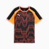 Maglia da calcio grafica IndividualLIGA per ragazzi, PUMA Black-Glowing Red, small