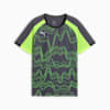 Maglia da calcio grafica IndividualLIGA per ragazzi, Galactic Gray-Yellow Alert, small