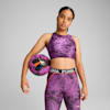 IndividualBLAZE Eversculpt Football Bra Women, Midnight Plum, small