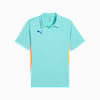 Individual padelpolo voor heren, Safe Lake-Vivid Blue-Heat Fire, small
