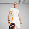 INDIVIDUAL Padeltrikot Herren, PUMA White-Vivid Blue-Heat Fire, small