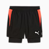 Shorts da padel INDIVIDUAL 2 in 1 da uomo, PUMA Black, small