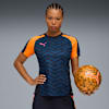 individualBLAZE Football Jersey Women, New Navy-Heat Fire-Ravish, small