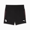 CP Never Stop Football Training Shorts Youth, PUMA Black-PUMA White-For All Time Red, small