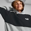 PUMA POWER Colour Block Hoodie - Boys 8-16 years, Light Gray Heather, small-NZL