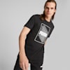 Wording Graphic Tee Men, Puma Black, small-PHL