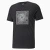 Reflective Graphic Tee Men, Puma Black, small-THA