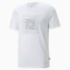 Reflective Men's Graphic Tee, Puma White, small-AUS