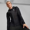 EVOSTRIPE Women's Full-Zip Hoodie, PUMA Black, small-NZL