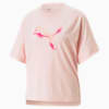 เสื้อยืดผู้หญิง Modern Sports ขนาดโอเวอร์ไซส์, Rose Dust, small-THA