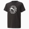เสื้อยืดเด็กโตลายกราฟิก Active Sports, PUMA Black, small-THA