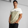 Essentials Block Tape Tee Men, Granola, small