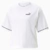 PUMA POWER Tape Tee Women, PUMA White, small-THA