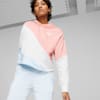PUMA POWER Cat Hoodie Women, Icy Blue, small-PHL