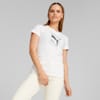 GRAPHICS Laser Cut Women's Tee, PUMA White, small-AUS