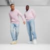 Essentials+ Two-Colour Small Logo Hoodie Men, Grape Mist, small-AUS