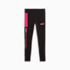 Damskie legginsy Around the Block, PUMA Black-Garnet Rose, small