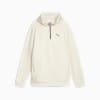 RAD/CAL Men's Half-Zip Sweatshirt, Alpine Snow, small-NZL