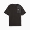 เสื้อยืดผู้ชาย OPEN ROAD, PUMA Black, small-THA