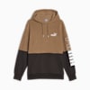PUMA POWER Men's Winterised Hoodie, Chocolate Chip, small-NZL