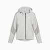 EVOSTRIPE Women's Full-Zip Hoodie, Light Gray Heather, small-NZL