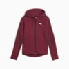 EVOSTRIPE Women's Full-Zip Hoodie, Dark Jasper, small-AUS