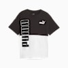 PUMA POWER Colourblock Tee - Boys 8-16 years, PUMA Black, small-NZL