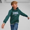 PUMA SQUAD Hoodie - Youth 8-16 years, Malachite, small-AUS