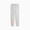 PUMA POWER Sweatpants - Girls 8-16 years, Light Gray Heather, small-AUS