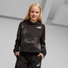 PUMA POWER Marbleised Youth Hoodie, PUMA Black, small-PHL
