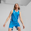 Hoops Team Men's Basketball Jersey, Electric Blue Lemonade, small-AUS