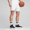 Hoops Team Men's Basketball Shorts, PUMA White, small-AUS