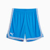 Hoops Team Men's Basketball Shorts, Electric Blue Lemonade, small-AUS