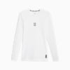 Hoops Team Long Sleeve Basketball Tee Men, PUMA White, small