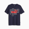 เสื้อยืดผู้ชาย GRAPHICS Men's Tee, PUMA Navy, small-THA