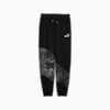 PUMA POWER MARBLEIZED Youth Sweatpants, PUMA Black, small-PHL