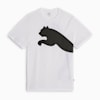 Men's Big Logo Tee, PUMA White, small-NZL