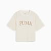 PUMA SQUAD Women's Graphic Tee, Alpine Snow, small-THA