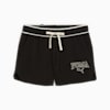 PUMA SQUAD Women's Shorts, PUMA Black, small-THA