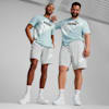 PUMA POWER Men's Shorts, Light Gray Heather, small-AUS