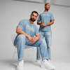 เสื้อยืดผู้ชายลายกราฟิก PUMA SQUAD, Zen Blue, small-THA